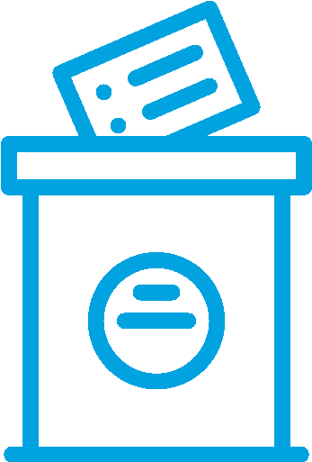 Voting Machine With A Ballot Entering The Top - Voting Machine With A Ballot Entering The Top (512x512)