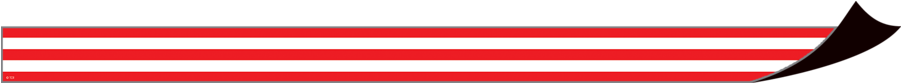 Red & White Stripes Magnetic Borders Alternate Image - Red & White Stripes Magnetic Borders Alternate Image (900x900)