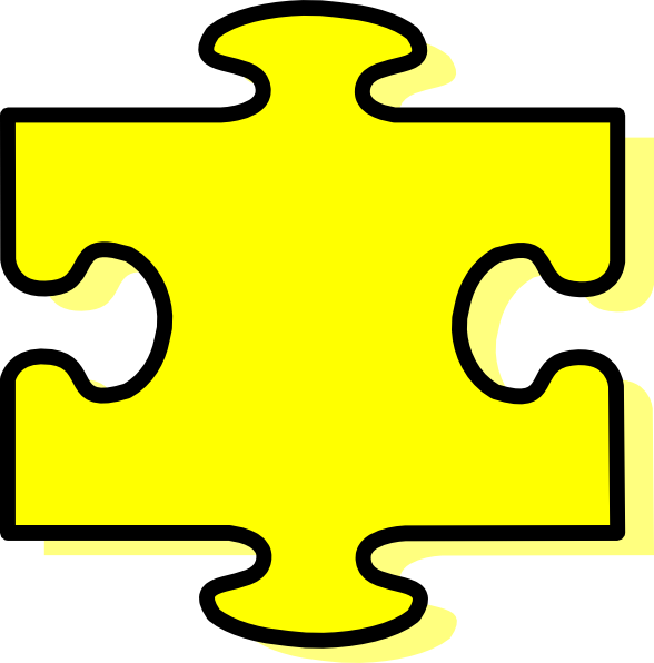 Puzzle Piece Clip Art At Clker Com - Puzzle Piece Clip Art At Clker Com (588x596)