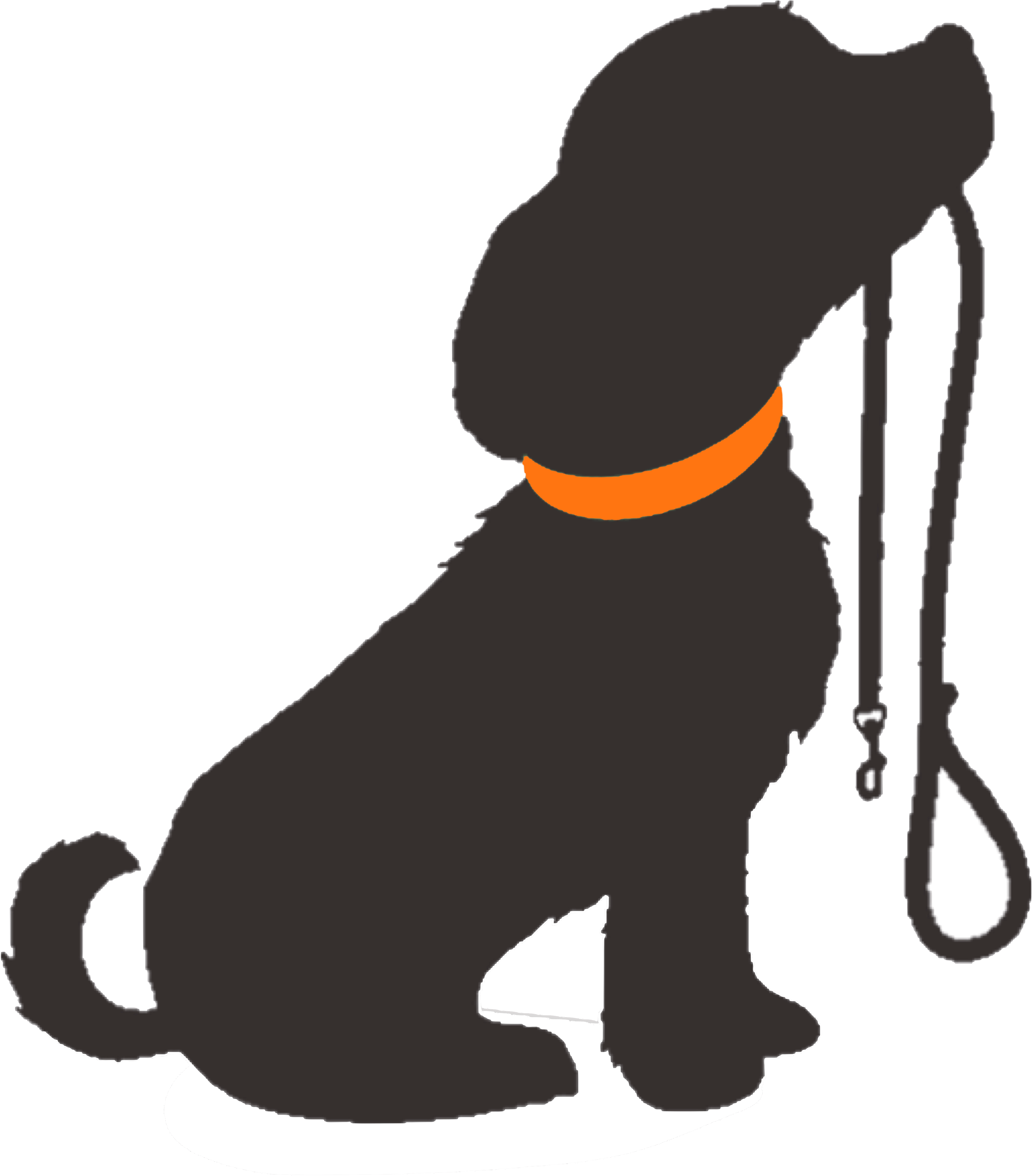 Dog Leash Clip Art Transparent Background - Dog Leash Clip Art Transparent Background (4815x5085)