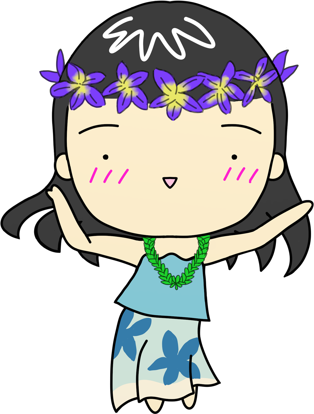 Hawaiian Aloha Tropical - Hawaiian Aloha Tropical (1164x1600)