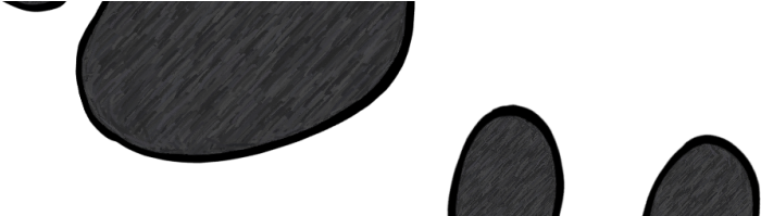 Dog Paw Print Border Clip Art 326090 - Dog Paw Print Border Clip Art 326090 (940x198)