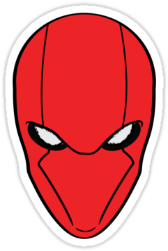 Red Hood Sticker Jason Todd Robin, Red Hood Jason Todd, - Red Hood Sticker Jason Todd Robin, Red Hood Jason Todd, (375x360)