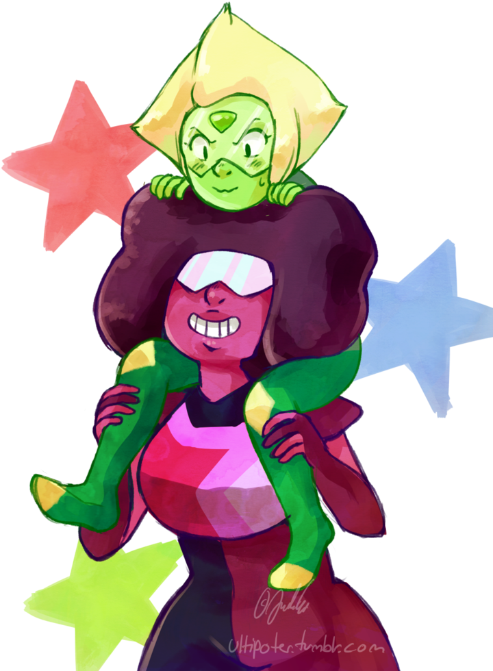 Garnet And Peridot By Ultipoter On Deviantart Angel - Garnet And Peridot By Ultipoter On Deviantart Angel (755x1057)