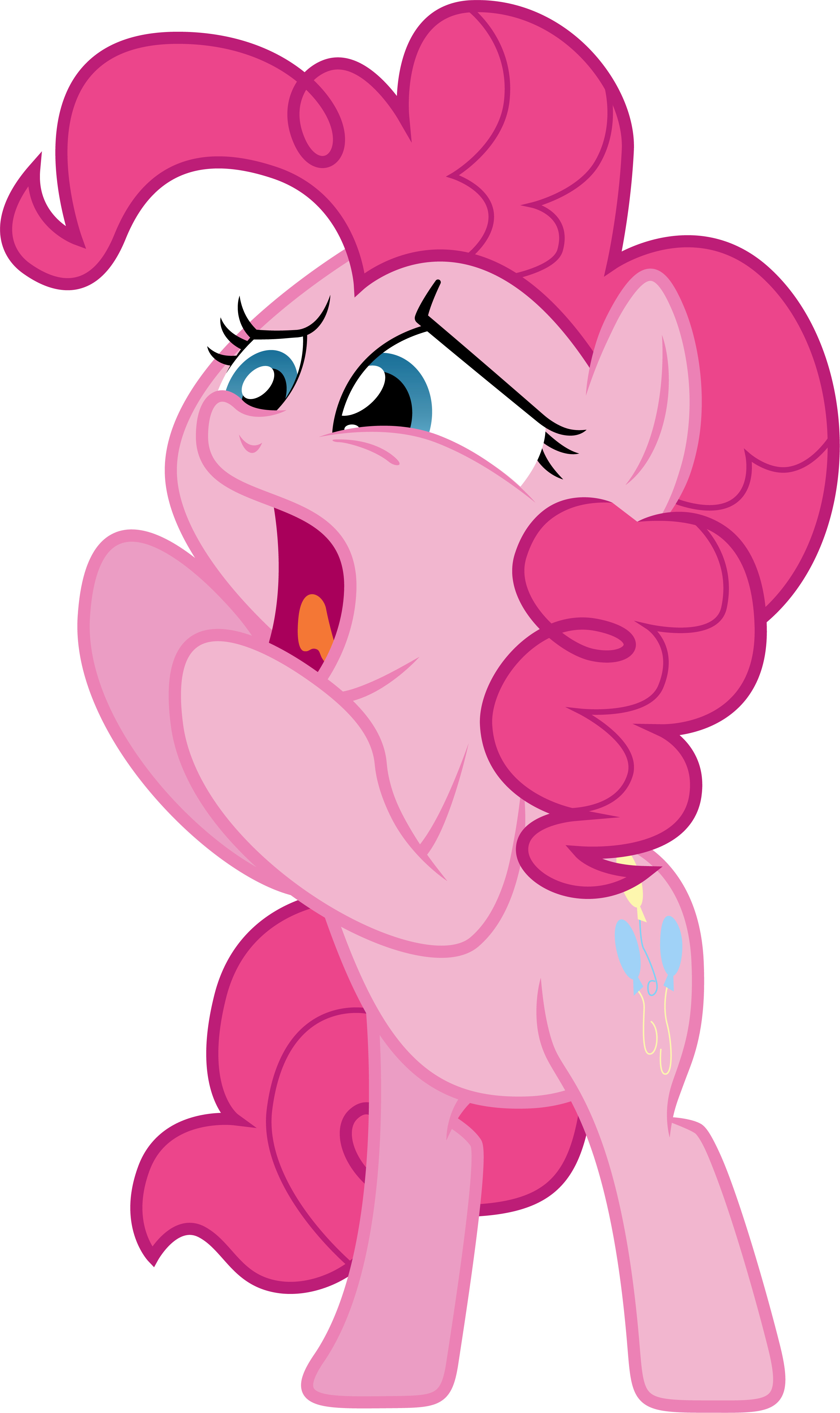 Pinkie Pie Pony Clip Art Horse Pink Mammal Vertebrate - Pinkie Pie Pony Clip Art Horse Pink Mammal Vertebrate (3070x5162)