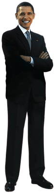 Standing Obama - Standing Obama (400x400)