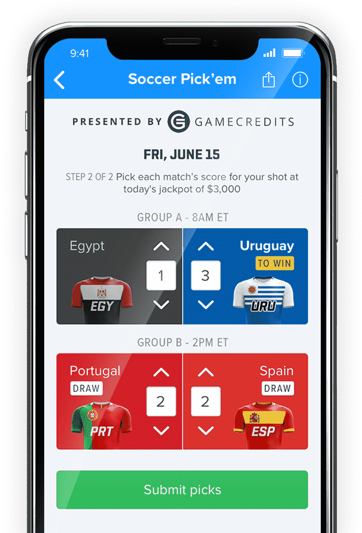 World Soccer Pick'em Iphone Screenshot - World Soccer Pick'em Iphone Screenshot (833x1089)