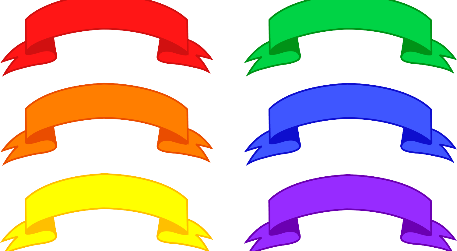 Place Ribbon Clipart Clipart - Place Ribbon Clipart Clipart (1501x824)