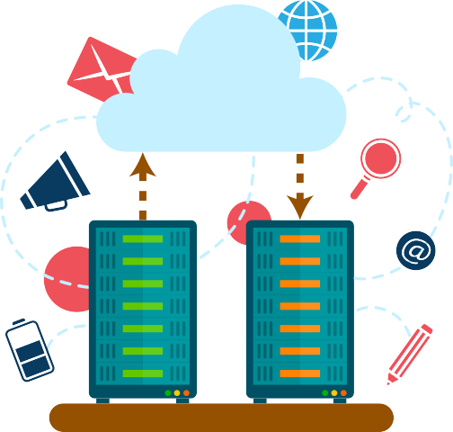 Graphic Library Library Data Center Clipart - Graphic Library Library Data Center Clipart (504x480)
