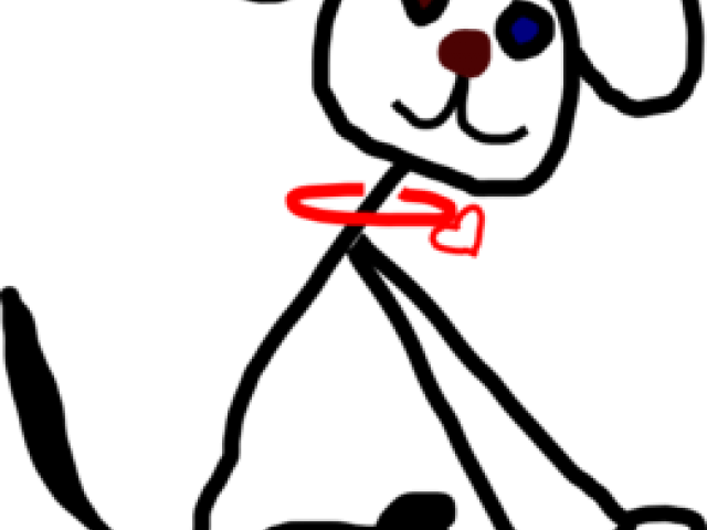 Labrador Retriever Clipart Stick Figure - Labrador Retriever Clipart Stick Figure (640x480)