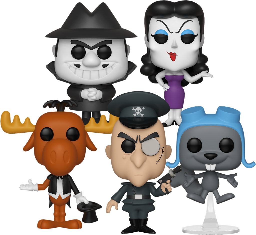 Rocky Bullwinkle Funko Pop Vinyl Figure Bundle Popcultcha - Rocky Bullwinkle Funko Pop Vinyl Figure Bundle Popcultcha (1025x939)
