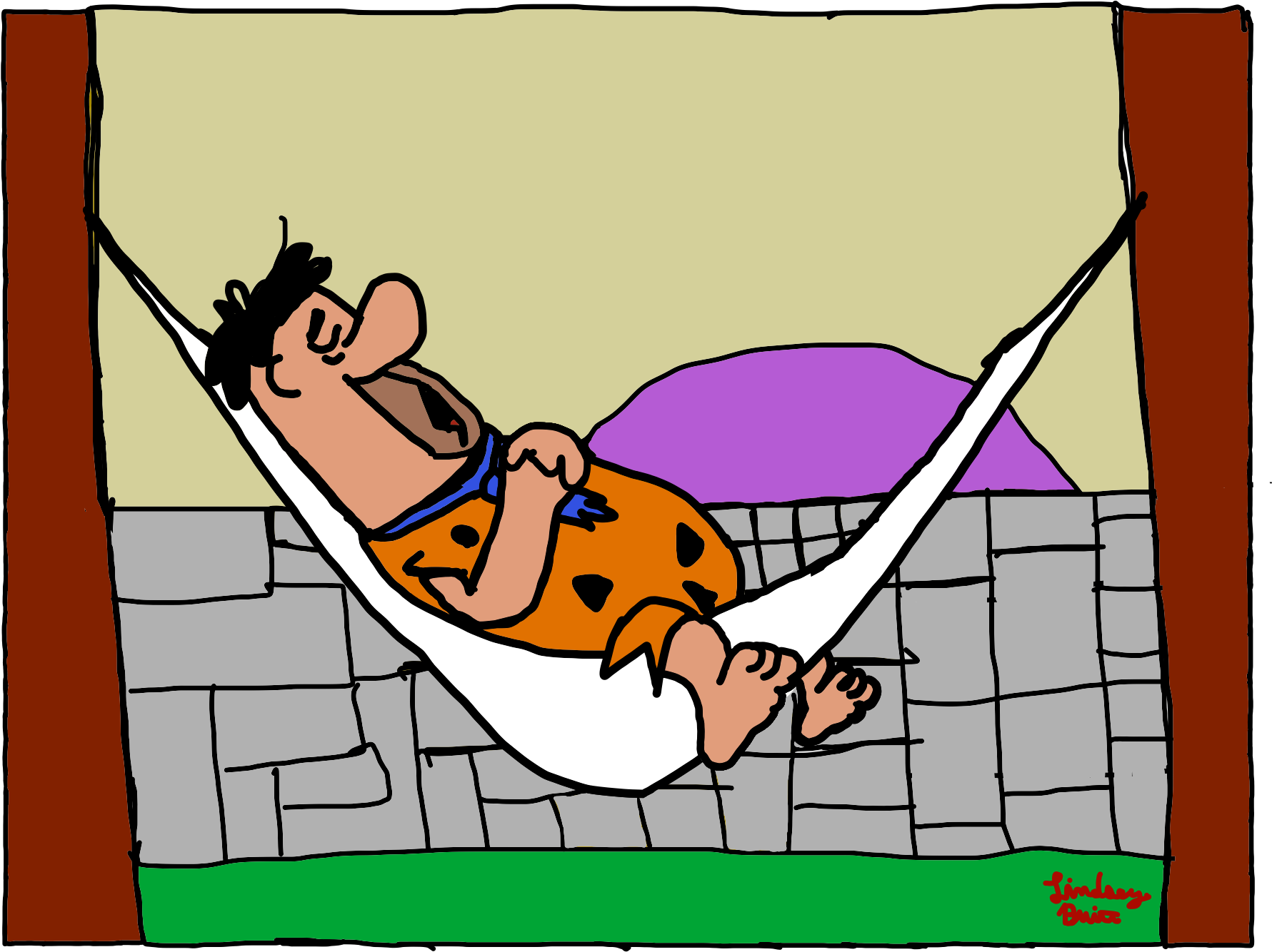 Fred Flintstone By Dave Bardin Cartoons Fanart - Fred Flintstone By Dave Bardin Cartoons Fanart (2048x1536)