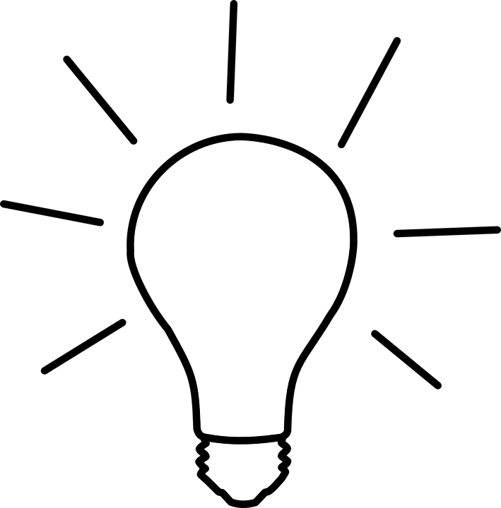 Gambar Vektor Gratis Ide Cahaya Lampu - Gambar Vektor Gratis Ide Cahaya Lampu (709x720)