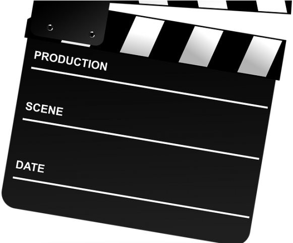 Clapperboard Clipart Director's Cut - Clapperboard Clipart Director's Cut (640x480)