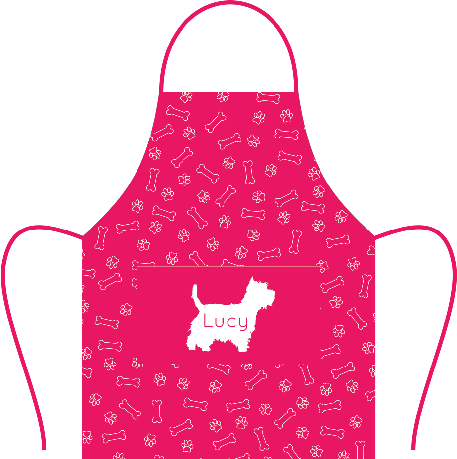 Westie - Apron - Fuschia - Westie - Apron - Fuschia (1000x1000)