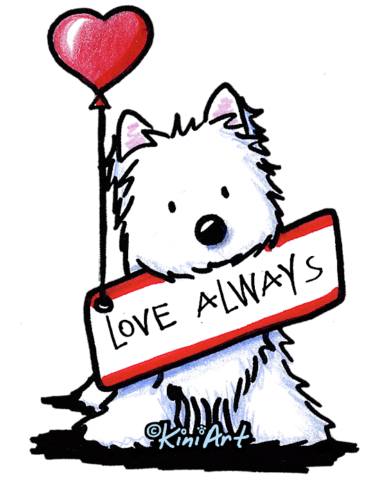 Westie By Kim Niles - Westie By Kim Niles (560x700)