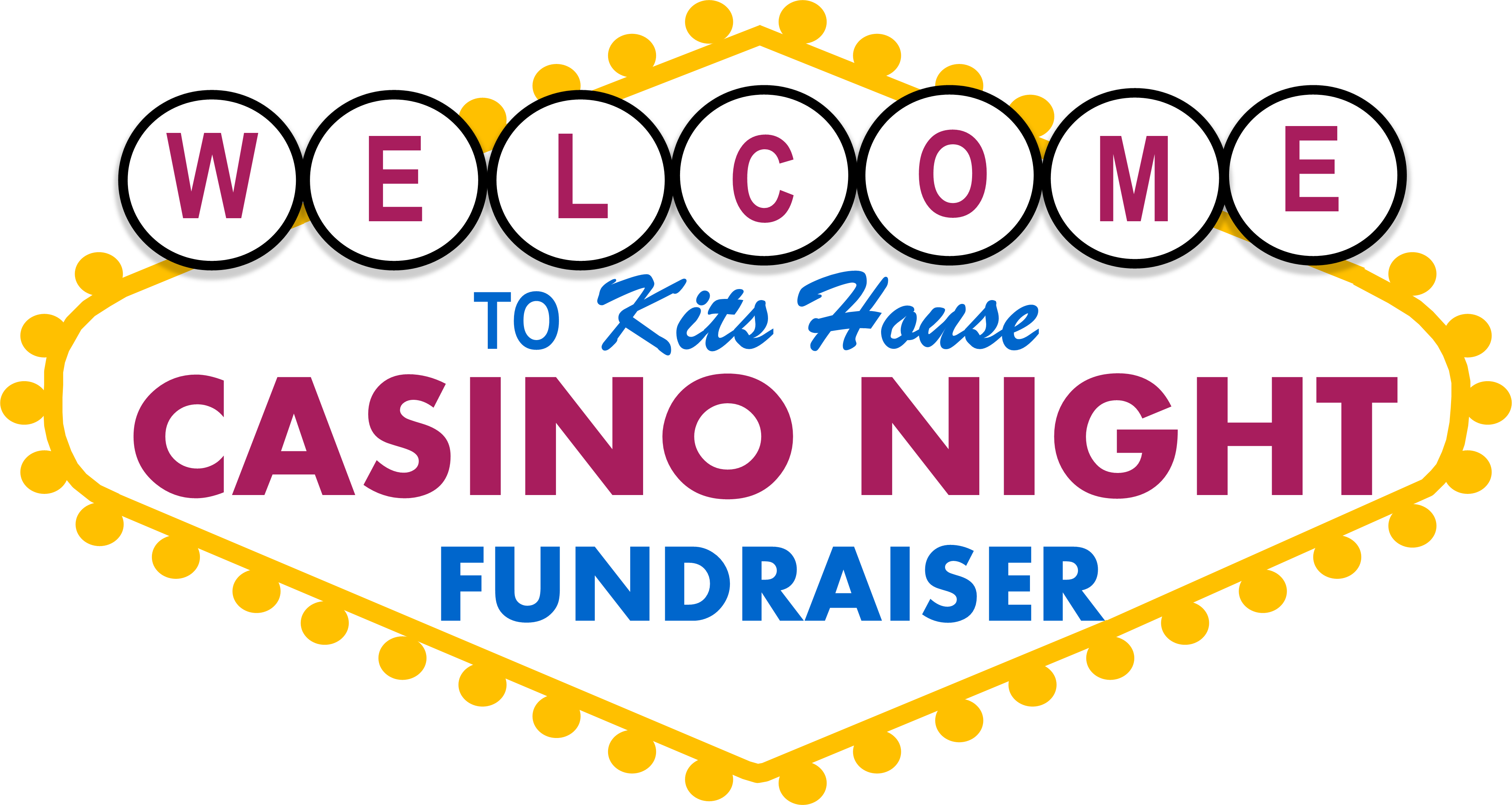 Casino Night Logo - Casino Night Logo (3971x2114)