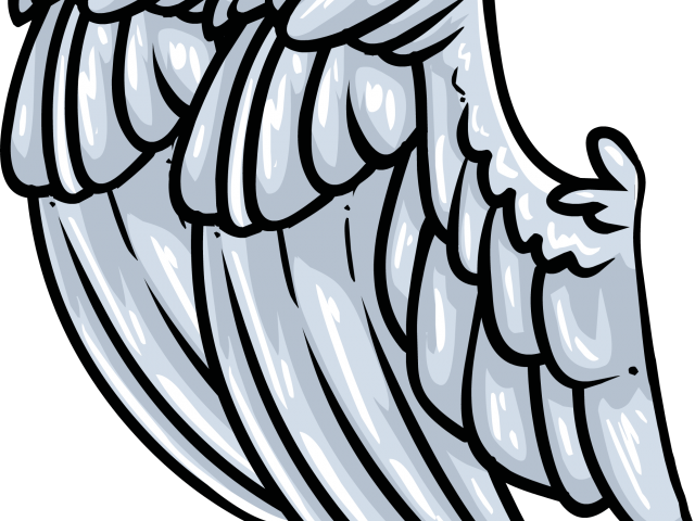 Dark Angel Clipart Pegasus Wing - Dark Angel Clipart Pegasus Wing (640x480)
