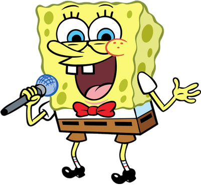 Spongebob Png Images Stickpng Singing - Spongebob Png Images Stickpng Singing (400x400)
