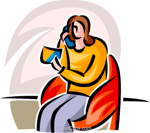 Purchasing Via Telephone With Credit Royalty Free Vector - Purchasing Via Telephone With Credit Royalty Free Vector (480x425)