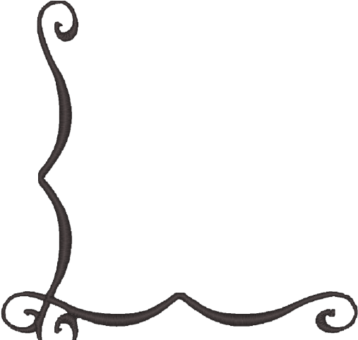 Classic Clipart Swirl Border - Classic Clipart Swirl Border (640x480)