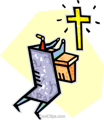 Man Praying At A Cross - Man Praying At A Cross (415x480)