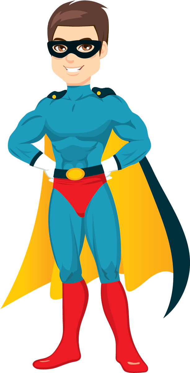 Hero Clipart Supe Power - Hero Clipart Supe Power (685x1297)