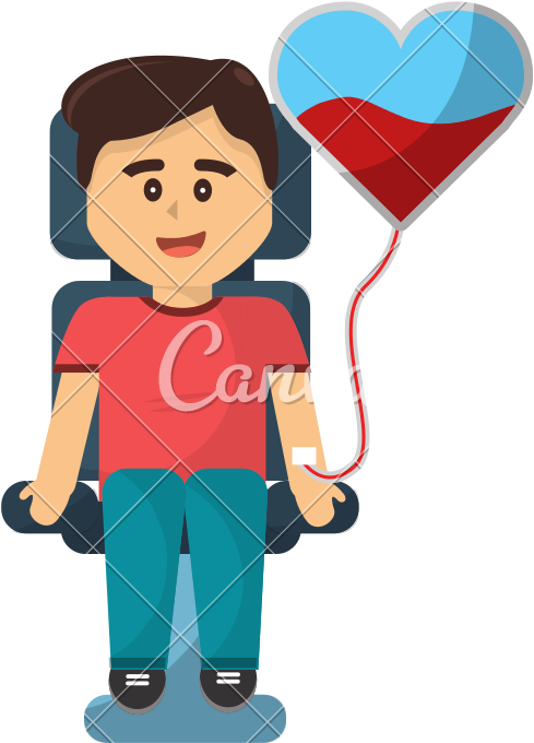 Man Donating Blood Icon - Man Donating Blood Icon (800x800)