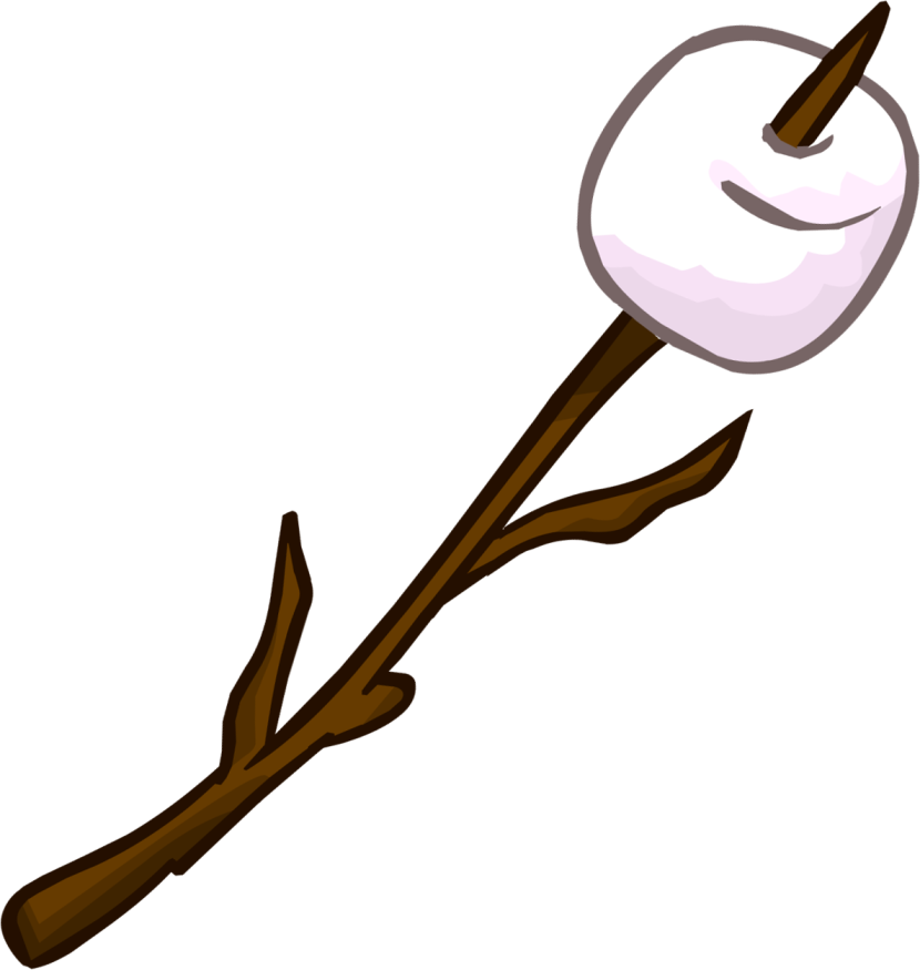 Marshmallow Campfire Clip Art Transprent Smore Png - Marshmallow Campfire Clip Art Transprent Smore Png (830x875)
