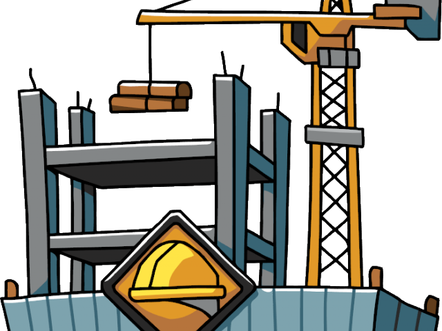 Randome Clipart Construction Site - Randome Clipart Construction Site (640x480)