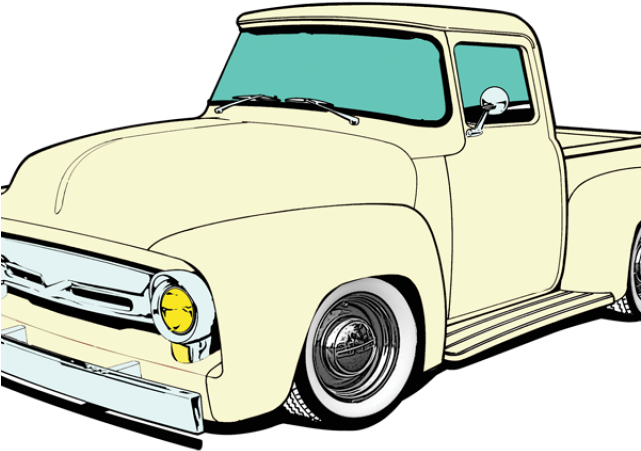 Ford Clipart Pickup Truck Trailer - Ford Clipart Pickup Truck Trailer (640x480)