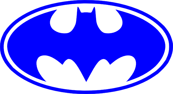 Batman Logo Clipart - Batman Logo Clipart (600x326)