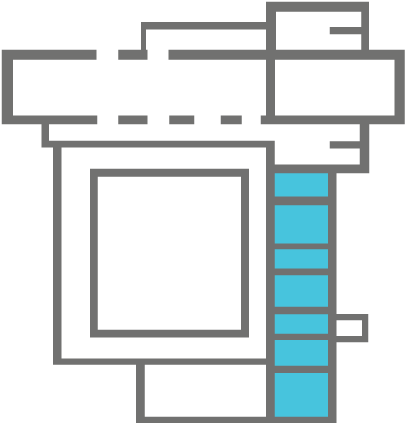 The East Range Contained The Rooms Essential For Conducting - The East Range Contained The Rooms Essential For Conducting (440x454)
