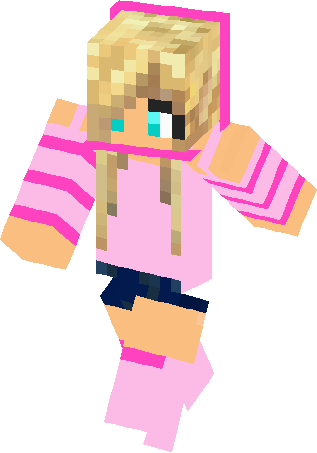 Girly Pink Girl Skin - Girly Pink Girl Skin (317x453)