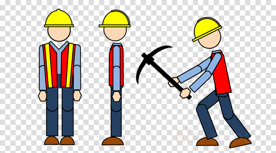 Transparent Background Construction Worker Clipart - Transparent Background Construction Worker Clipart (900x500)