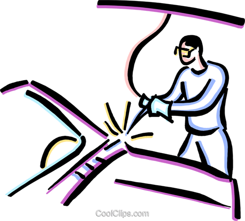 Automotive Mechanic Royalty Free Vector Clip Art Illustration - Automotive Mechanic Royalty Free Vector Clip Art Illustration (480x433)