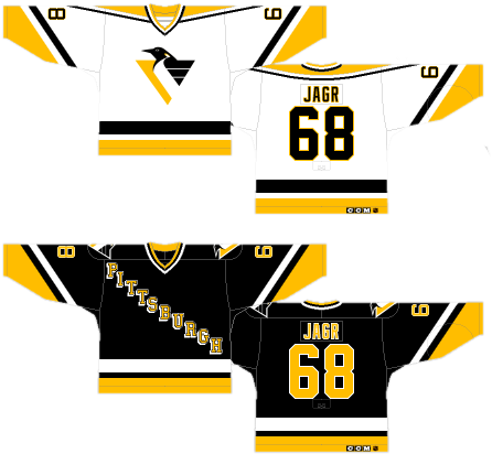 More Robo-penguin Coming Your Way, With These Jerseys - More Robo-penguin Coming Your Way, With These Jerseys (460x438)