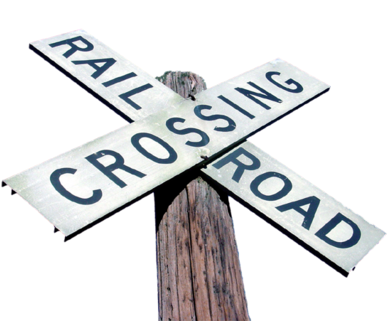 Railroad Crossing Psd Vector Vectorhqcom - Railroad Crossing Psd Vector Vectorhqcom (400x320)