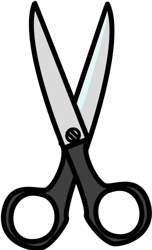 This Is Best Scissors Clip Art Scissors Clipart Black - This Is Best Scissors Clip Art Scissors Clipart Black (500x500)
