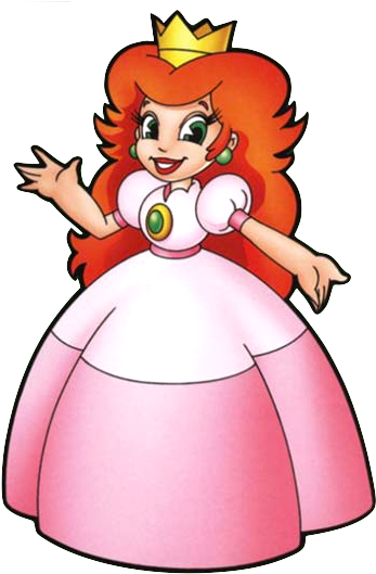 Princess Toadstool Cartoon - Princess Toadstool Cartoon (415x533)