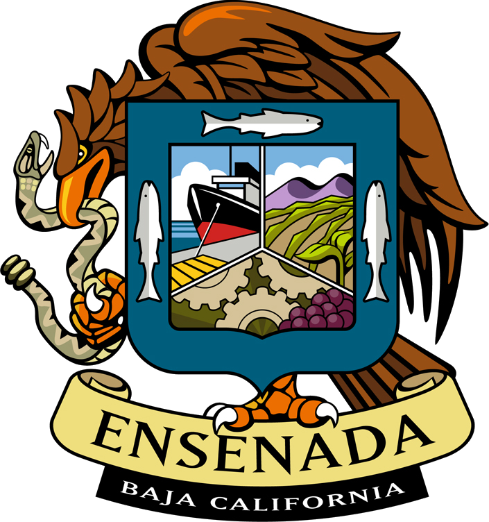 Coat Of Arms Of Ensenada, Baja California - Coat Of Arms Of Ensenada, Baja California (705x752)
