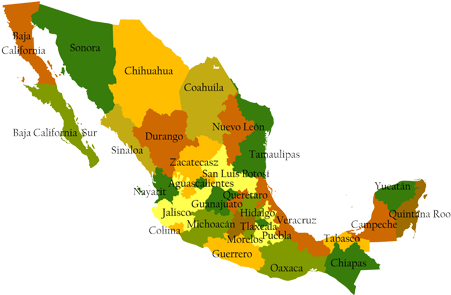 Mexico Flag Png Transparent Images Png All - Mexico Flag Png Transparent Images Png All (456x310)