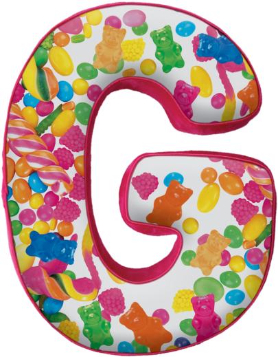 Picture Of G Initial Microbead Pillow - Picture Of G Initial Microbead Pillow (550x550)