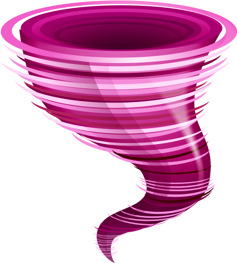 Purple Clipart Tornado - Smart City Overview (512x512)