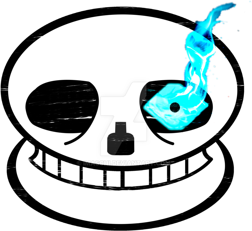 Undertale By Imaschi On Deviantart - Undertale Sans Logo Png (900x865)