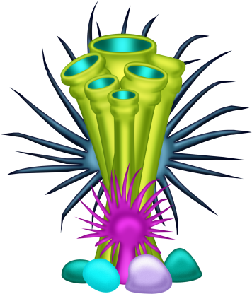 0 160200 A00f346a Orig - Colored Sea Weed Png (450x450)