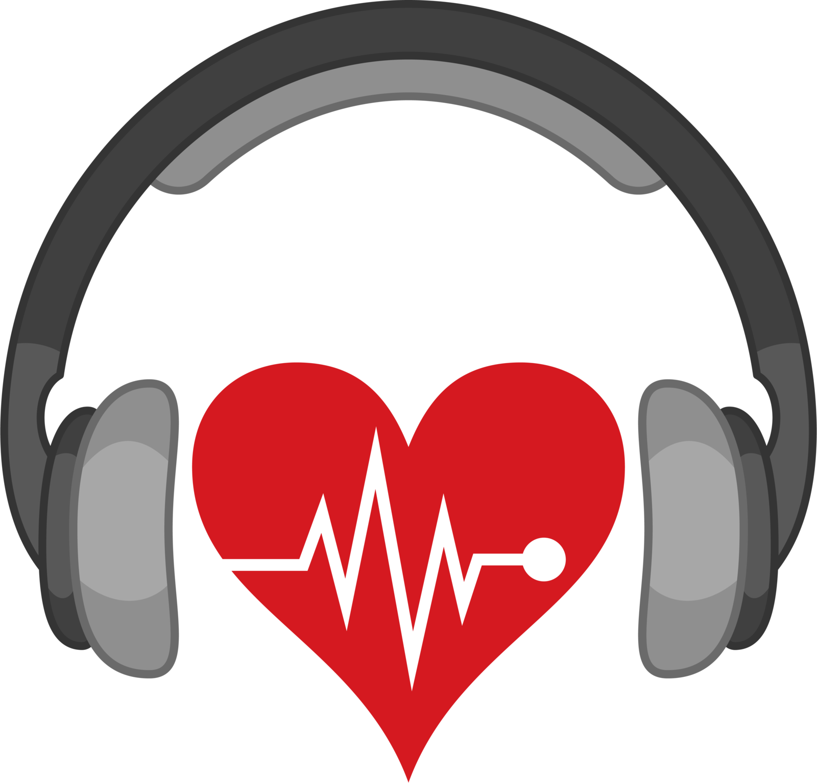Drawn Headphones Cutie Mark - Music Heart Cutie Mark (1600x1535)