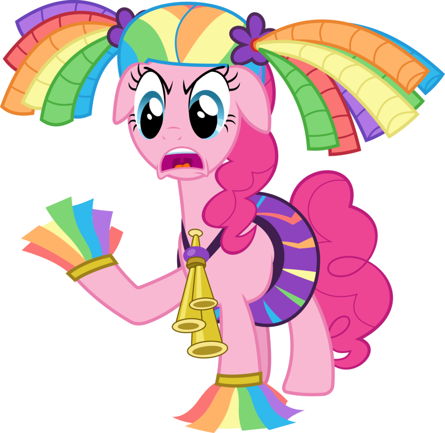 Pinkie Pie Cheer Rage By Dasprid - My Little Pony Pinkie Pie Cheerleader (905x882)