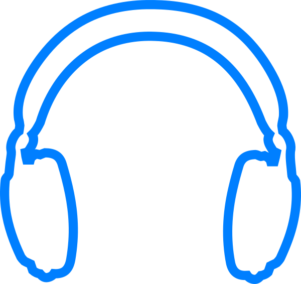 Headphones Without Background Clip Art At Clker - Without A Background Png (600x566)