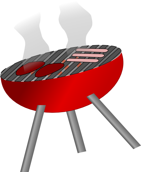 Bbq Chicken Clipart Free Images - Bbq Clipart (492x598)
